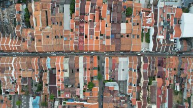 Malacca, Malezya - 16 Ekim 2022: Malacca 'nın Tarihi Tarihi Tarihi Binaları ve Turist Çekimleri