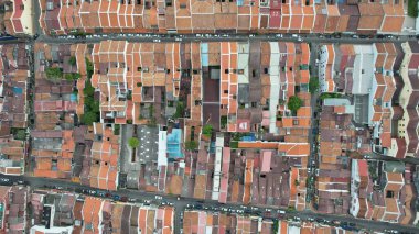 Malacca, Malezya - 16 Ekim 2022: Malacca 'nın Tarihi Tarihi Tarihi Binaları ve Turist Çekimleri