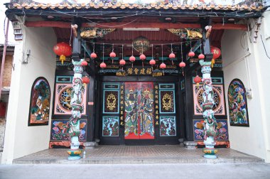 Malacca, Malezya - 16 Ekim 2022: Malacca 'nın Tarihi Tarihi Tarihi Binaları ve Turist Çekimleri