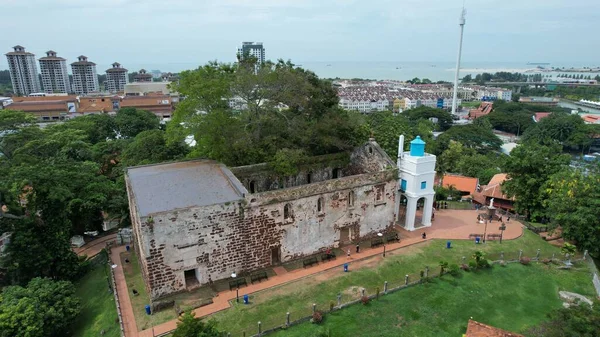 Malacca Malaysia October 2022 Historical Landmark Buildings Tourist Attractions Malacca — Stock Photo, Image