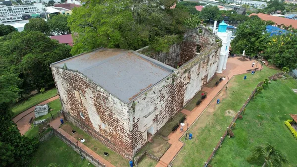 Malacca Malaysia Oktober 2022 Die Historischen Bauwerke Und Touristenattraktionen Von — Stockfoto