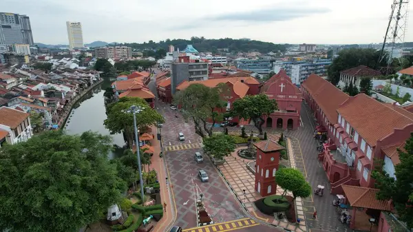 Malaca Malasia Octubre 2022 Los Edificios Históricos Las Atracciones Turísticas —  Fotos de Stock