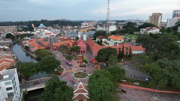 Malacca Malaisie Octobre 2022 Les Bâtiments Historiques Les Attractions Touristiques — Photo