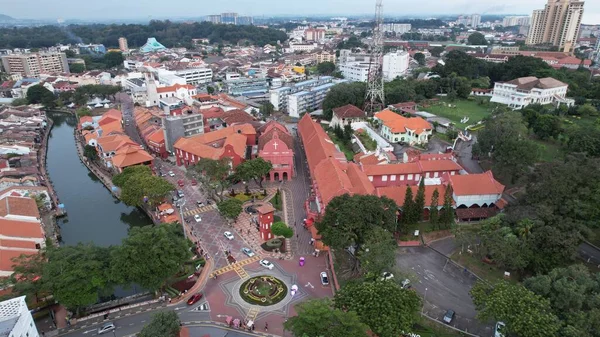 Malacca Malesia Ottobre 2022 Punto Riferimento Storico Edifici Attrazioni Turistiche — Foto Stock