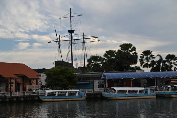 Malacca Malaysia Oktober 2022 Die Historischen Bauwerke Und Touristenattraktionen Von — Stockfoto