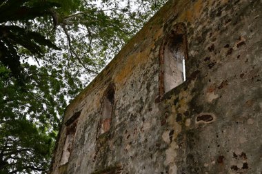 Malacca, Malezya - 16 Ekim 2022: Malacca 'nın Tarihi Tarihi Tarihi Binaları ve Turist Çekimleri