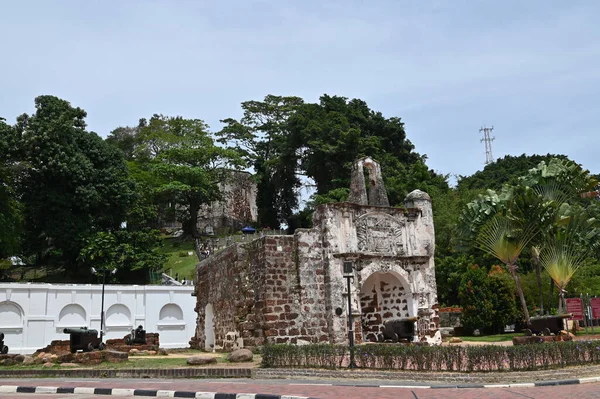 Malacca Malaysia Oktober 2022 Die Historischen Bauwerke Und Touristenattraktionen Von — Stockfoto