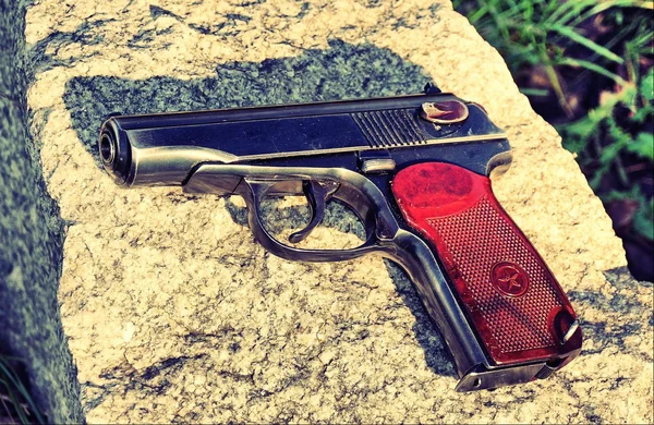Vapen. Makarov pistol Stockbild