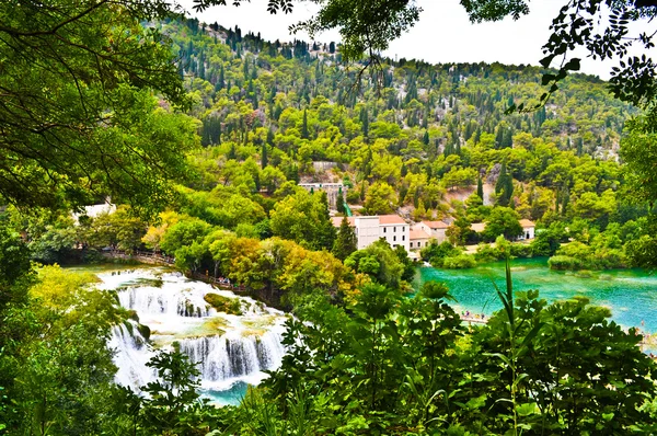 Krka national park Kroatië — Stockfoto