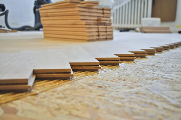 Wood flooring — Stock Photo, Image