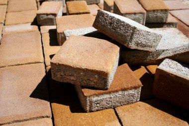 Heap of paving stone clipart