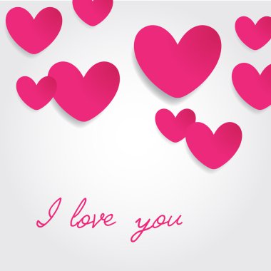 Sevgiliye arka plan - hisse senedi vektör