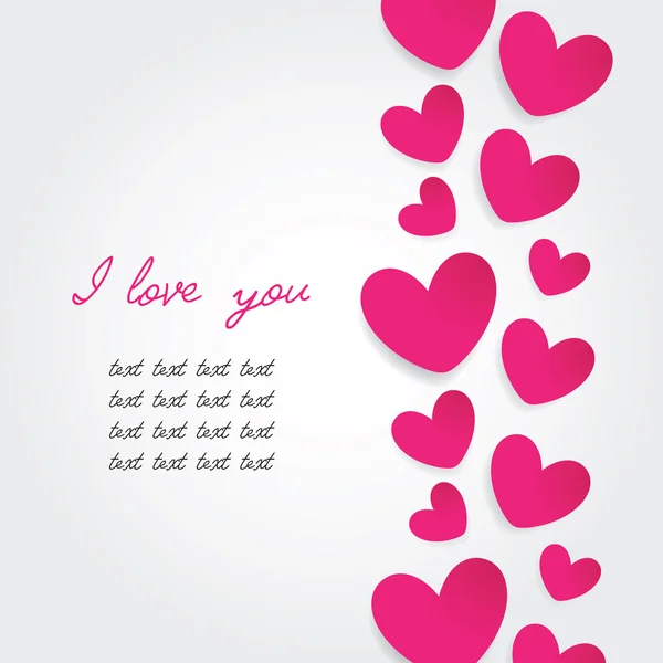 Sevgiliye arka plan - hisse senedi vektör