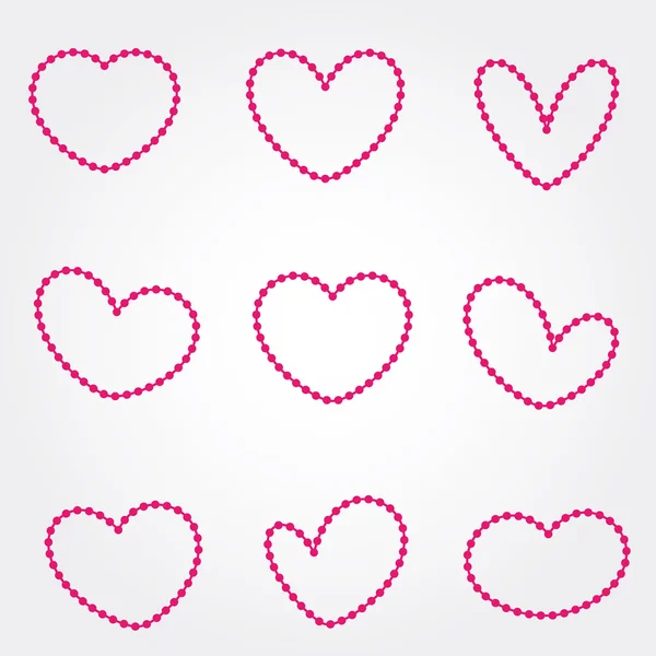 Hearts - Stock Vector — Stock Vector