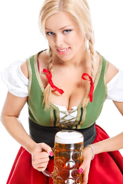 Oktoberfest waitress — Stock Photo, Image