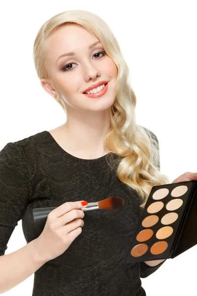 Make-up kunstenaar — Stockfoto