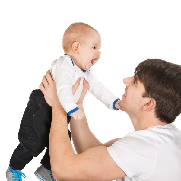 Padre con bambino — Foto Stock