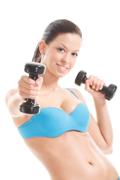 Fitness ragazza — Foto Stock