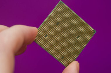 Mor zemin üzerinde kişisel bilgisayar için mikroişlemci