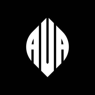 Dairesel ve elips şekilli AVA daire harfli logo tasarımı. Tipografik tarzda AVA elips harfleri. Üç baş harf daire şeklinde bir logo oluşturuyor. AVA Çember Amblemi Soyut Monogram Harf İşaretleyici Vektörü.