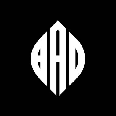 Daire şeklinde ve elips şeklinde kötü yuvarlak harf logosu tasarımı. Tipografik tarzda kötü elips harfleri. Üç baş harf daire şeklinde bir logo oluşturuyor. Kötü Çember Amblemi Soyut Monogram Harf İşaretleme Vektörü.