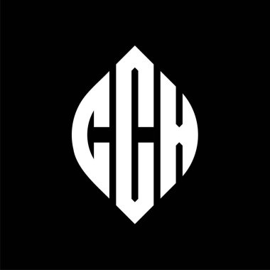 CCX daire harf logosu dizaynı daire ve elips şeklinde. CCX elips harfleri tipografik tarzda. Üç baş harf daire şeklinde bir logo oluşturuyor. CCX Çember Amblemi Soyut Monogram Harf İşaretleme Vektörü.