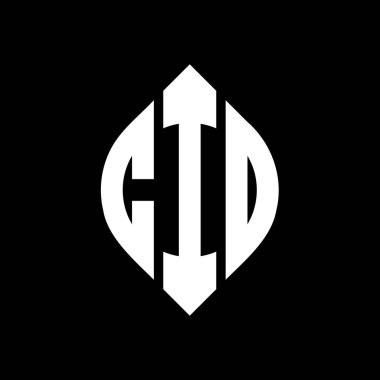 Çember ve elips şekilli CIO daire harf logosu tasarımı. Tipografik tarzda CIO elips harfleri. Üç baş harf daire şeklinde bir logo oluşturuyor. CIO Çemberi Amblemi Soyut Monogram Harf İşaretleme Vektörü.