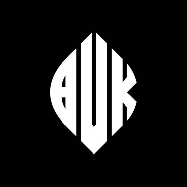 Çember ve elips şekilli BVK daire harf logosu tasarımı. Tipografik biçimli BVK elips harfleri. Üç baş harf daire şeklinde bir logo oluşturuyor. BVK Çember Amblemi Soyut Monogram Harf İşaretleyici Vektörü.