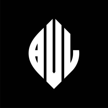 Çember ve elips şekilli BVL daire harf logosu tasarımı. Tipografik biçimli BVL elips harfleri. Üç baş harf daire şeklinde bir logo oluşturuyor. BVL Çember Amblemi Soyut Monogram Harf İşaretleyici Vektörü.