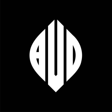 Çember ve elips şekilli BVO daire harf logosu tasarımı. Tipografik tarzda BVO elips harfleri. Üç baş harf daire şeklinde bir logo oluşturuyor. BVO Çember Amblemi Soyut Monogram Harf İşaretleyici Vektörü.