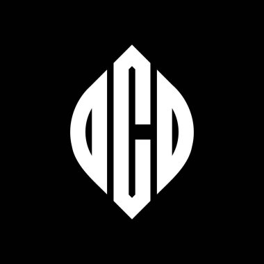 Daire ve elips şekilli DBD daire harf logosu tasarımı. DBD elips harfleri tipografik tarzda. Üç baş harf daire şeklinde bir logo oluşturuyor. DBD Çember Amblemi Soyut Monogram Harf İşaretleyici Vektörü.