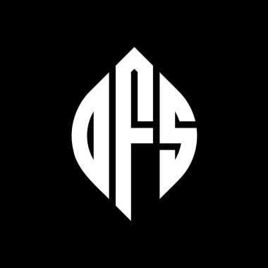 Çember ve elips şekilli DFS daire harf logosu tasarımı. DFS elips harfleri tipografik tarzda. Üç baş harf daire şeklinde bir logo oluşturuyor. DFS Çember Amblemi Soyut Monogram Harf İşaretleyici Vektörü.
