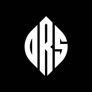 Daire ve elips şekilli DRS daire harf logosu tasarımı. DRS elips harfleri tipografik tarzda. Üç baş harf daire şeklinde bir logo oluşturuyor. DRS Çemberi Amblemi Soyut Monogram Harf İşaretleme Vektörü.