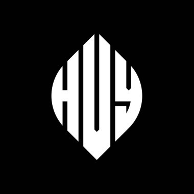Çember ve elips şekilli HVY daire harf logosu tasarımı. Tipografik biçimli HVY elips harfleri. Üç baş harf daire şeklinde bir logo oluşturuyor. HVY Çemberi Amblemi Soyut Monogram Harf İşaretleyici. Çember ve ellip ile HVY daire harf logosu tasarımı