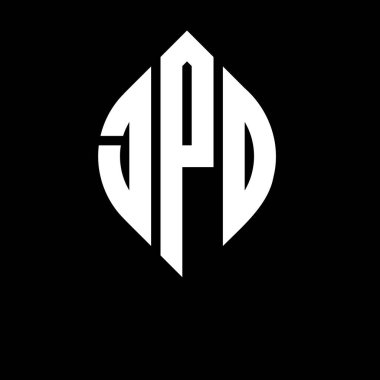 Daire şeklinde ve elips şekilli JPD daire şeklinde harf logosu tasarımı. JPD elips harfleri tipografik tarzda. Üç baş harf daire şeklinde bir logo oluşturuyor. JPD Çember Amblemi Soyut Monogram Harf İşaretleme Vektörü.
