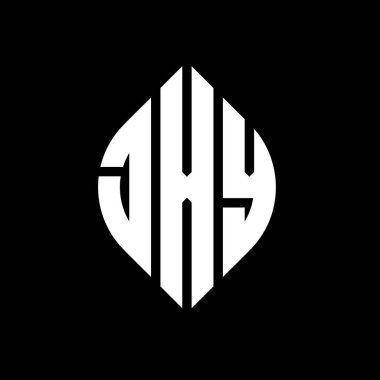 Çember ve elips şekilli JXY daire harf logosu tasarımı. Tipografik tarzda JXY elips harfleri. Üç baş harf daire şeklinde bir logo oluşturuyor. JXY Çember Amblemi Soyut Monogram Harf İşaretleyici Vektörü.