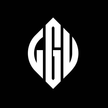 Çember ve elips şekilli LGU daire harf logosu tasarımı. LGU elips harfleri tipografik tarzda. Üç baş harf daire şeklinde bir logo oluşturuyor. LGU Çember Amblemi Soyut Monogram Harf İşaretleyici Vektörü.