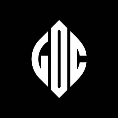 Çember ve elips şekilli LOC daire harf logosu tasarımı. Tipografik tarzda LOC elips harfleri. Üç baş harf daire şeklinde bir logo oluşturuyor. LOC Çember Amblemi Soyut Monogram Harf İşaretleme Vektörü.