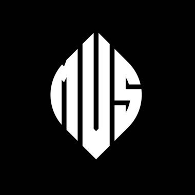 Çember ve elips şekilli MVS daire harf logosu tasarımı. Tipografik şekilli MVS elips harfleri. Üç baş harf daire şeklinde bir logo oluşturuyor. MVS Çember Amblemi Soyut Monogram Harf İşaretleyici Vektörü.