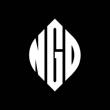 Çember ve elips şekilli bir STK harf logosu tasarımı. Sivil toplum örgütü elips harfleri tipografik tarzda. Üç baş harf daire şeklinde bir logo oluşturuyor. STK Çember Amblemi Soyut Monogram Harf İşaretleme Vektörü.