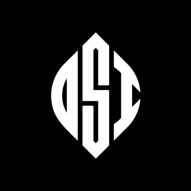 Çember ve elips şekilli CSI daire harf logosu tasarımı. Typographic tarzında CSI elips harfleri. Üç baş harf daire şeklinde bir logo oluşturuyor. CSI Çemberi Amblemi Soyut Monogram Harf İşareti Vektörü. Çember ve ellip ile OSI daire harf logosu tasarımı