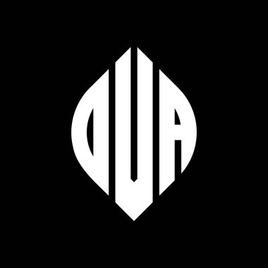 Çember ve elips şekilli OVA yuvarlak harfli logo tasarımı. Tipografik şekilli OVA elips harfleri. Üç baş harf daire şeklinde bir logo oluşturuyor. OVA Çember Amblemi Soyut Monogram Harf İşaretleyici Vektörü.