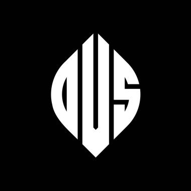 Çember ve elips şekilli OVS daire harf logosu tasarımı. Tipografik biçimli OVS elips harfleri. Üç baş harf daire şeklinde bir logo oluşturuyor. OVS Çember Amblemi Soyut Monogram Harf İşaretleyici Vektörü.