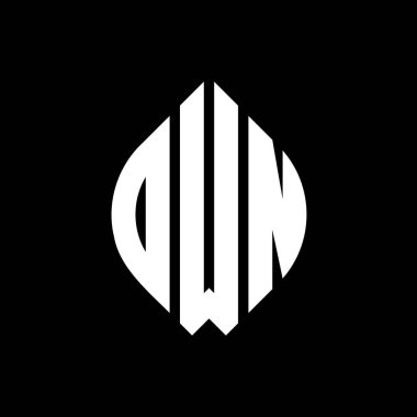 Daire şeklinde ve elips şekilli kendi harf logosu tasarımı. Typographic tarzında elips harfleri var. Üç baş harf daire şeklinde bir logo oluşturuyor. Kendi Çember Amblemi Soyut Monogram Harf İşaretleme Vektörü.