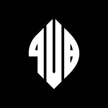 Çember ve elips şekilli QVB daire harf logosu tasarımı. QVB elips harfleri tipografik tarzda. Üç baş harf daire şeklinde bir logo oluşturuyor. QVB Çemberi Amblemi Soyut Monogram Harfi Mark Vector.QVB daire harfli logo tasarımı daire ve ellip