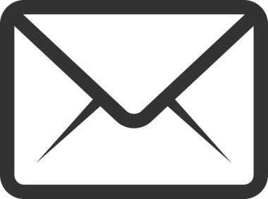 vektör zarf simgesi simgesi