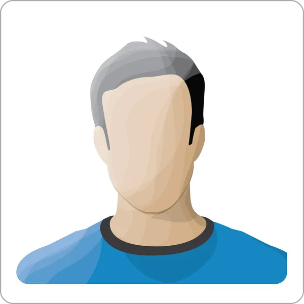 vektör erkek profil resmi