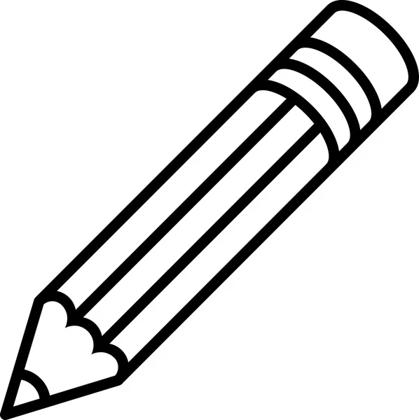 Піктограма олівця вектор — стоковий вектор