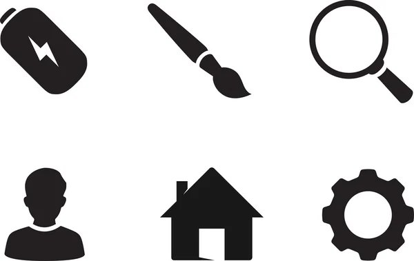 vektör pürüzsüz simge simge seti