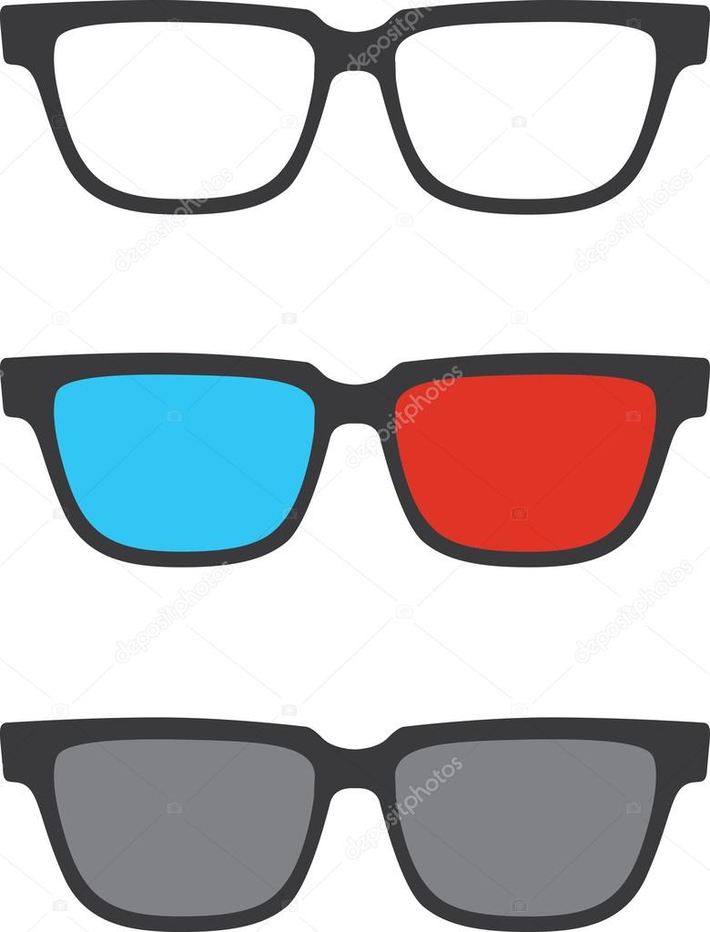 Vector 3D glasses set